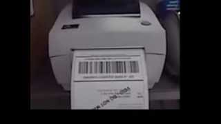 Zebra LP 2844 Printer is great for printing UPS Shipping labels No Ink Required [upl. by Tewell]