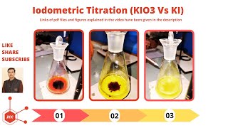 Iodometric Titration  Redox Titration  Estimation of KI  Potassium Iodate  Potassium Iodide [upl. by Felice]