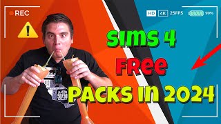 Sims 4 Free Packs in 2024  How I Got All Sims 4 Expansions Packs Free Full Tutorial [upl. by Doersten]