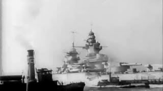 Most powerful French battleship quotRichelieuquot modernised in America  1943 [upl. by Asilef]