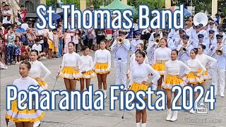 St Thomas Band  Peñaranda Fiesta 2024  173 rd Founding Anniversary [upl. by Surad]