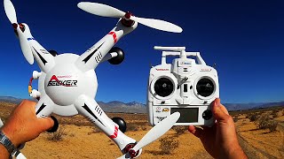 WLToys V303 Seeker GPS Drone Review [upl. by Eimmaj]