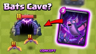 Bats Cave concept  Clash Royale [upl. by Hamil]