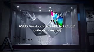 ASUS Vivobook Pro 14X OLED N7400  Worlds First 14quot 1610 OLED Laptop with DialPad [upl. by Wilhelmine]