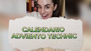 CALENDARIO ADVIENTO TECHNIC  FLIPANDO [upl. by Cirri]