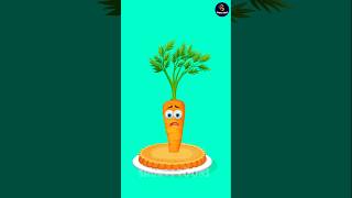 Carrot 🥕 Vs Grinding M shorts cartoon animation carrot [upl. by Mountford]