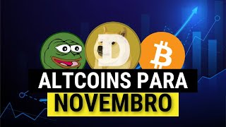 Especialista Aponta 2 Altcoins com Potencial de Lucro de 200 em Novembro  CriptoX [upl. by Aletsirc]