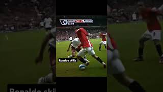 Ronaldo skills cr7 cr7shorts ronaldo shorts ytshorts trending [upl. by Eimarej846]