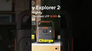 Jackery Explorer 2000 v2 Lightest 2kWh Portable Power Station camping jackery solarpower [upl. by Amerd]