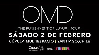 OMD quotSecretquot New 12quot Remix  Tickets CONCIERTO en Chile [upl. by Ennahteb]