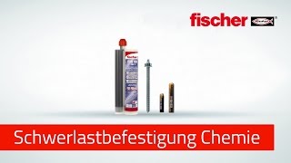 Chemischer Hochleistungsdübel  Befestigung von Hochregallagern  fischer Suberbond System FSB [upl. by Hannazus69]