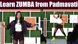 Learn ZUMBA moves from Expert Trainer Padmavati Iyenger  सीखें जुम्बा Basic Zumba Steps  Boldsky [upl. by Orme]