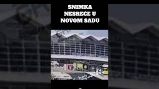 NOVI SAD  SNIMKA PADA NADREŠNICE NA KOLODVORU [upl. by Ahserkal]