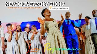 New City Family Choir  INDIRIMBO NZIZA ZIRYOHEYE AMATWI Live Performance at Gahogo SDA church [upl. by Rowena]