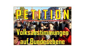 Unterstützung Volksabstimmung [upl. by Flan]