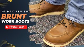 Brunt Work Boots 26 Day Wear and Review [upl. by Yared416]