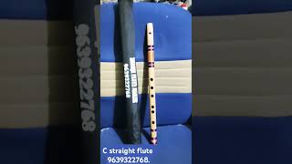 C straight flute well tuned flute SHAHJI FLUTE MAKER 9639322768 [upl. by Bruyn]