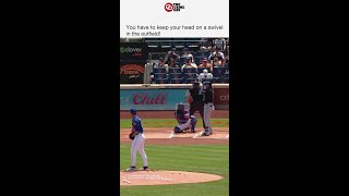 Ketel Marte Home Run Ball Hits Fan in the Head [upl. by Gazo857]