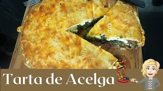 Como hacer tarta de acelga 2021  Pascualina de verduras [upl. by Araiek]