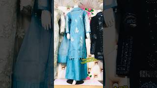 Long Shirt With Garara fashion dress pakistanidresses partyweardress [upl. by Ailam339]