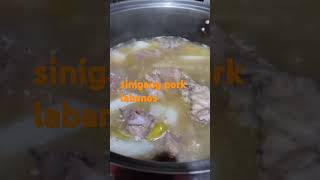 Pork sinigang with labanos cooking buhayofw porkrecipes buhayofwinhk mindset food [upl. by Scharf275]