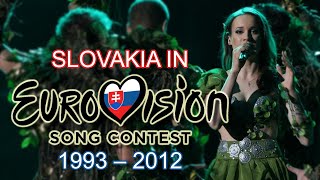 Slovakia in Eurovision Song Contest 19932012 [upl. by Giavani]