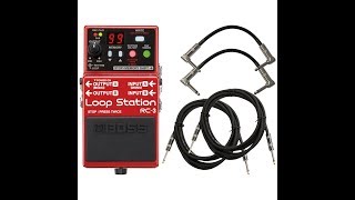 Boss RC 3 Loop station Preset Rhythm recordings demo [upl. by Ginger]