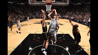 Highlights Jock Landales 6 PTS 11 REB 2 AST vs GSW  202122 San Antonio Spurs Season [upl. by Ondine]