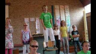 Rap Tien Woorden door groep 8 [upl. by Amehsyt]