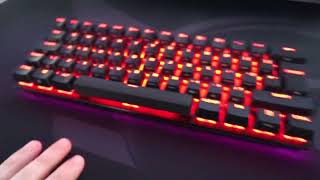 Corsair K70 Mini Pro Wireless Keyboard  Unboxing amp Setup [upl. by Creath]