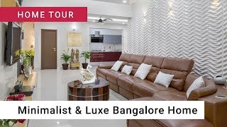 This 2 BHK Livspace home in Bengaluru is minimalist and luxe [upl. by Lane]