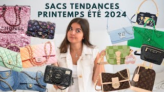 SACS TENDANCES PRINTEMPS ETE 2024 👜 SPRING SUMMER HOT BAGS ChanelLouis Vuitton [upl. by Kruter]