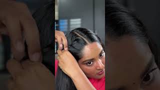 🎀Rope twist braid tutorial🎀 🌸🌼Onam Hairstyle🌼🌼 hairstyle onamhairstyle hairtutorial braids [upl. by Starkey]