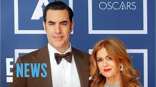 Sacha Baron Cohen amp Isla Fisher SPLIT See Their Divorce Announcement  E News [upl. by Markman]