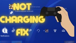 PS4 Controller Not Charging  Turning on Fix 2023  Easy [upl. by Thia]