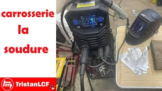 apprendre a souder seul sur carrosserie tuto 5 la soudure [upl. by Aohk]