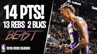 Dwight Howard 14 Points 13 Rebounds vs San Antonio Spurs  Full Highlights 03112019 [upl. by Yerkovich228]