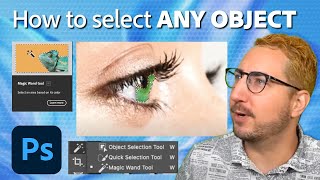 How to Use Selection Tools  Photoshop Tutorial for Beginners  Adobe Photoshop [upl. by Tebor]