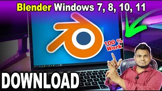 How To Download And Install Blender In Windows 7  10  11 Free  Blender Software Free Install kare [upl. by Yatzeck]