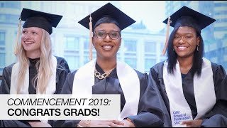 CUNY SPS Commencement 2019  Congrats to Our Grads [upl. by Akcinat]