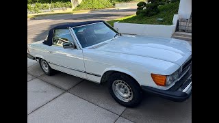 1980 MercedesBenz 450SL Convertible [upl. by Colier130]