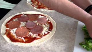 How to Make a Pizza Wrap [upl. by Klingel550]