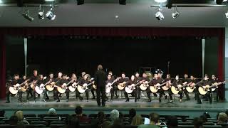 Santa Teresa High School Guitar Ensemble 20180508 Mosaic [upl. by Anastatius635]