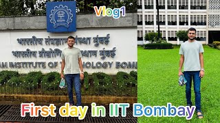 First day in IIT Bombay vlog1  Vikash  IIT Bombay [upl. by Rilda]