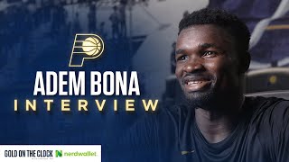 Indiana Pacers PreDraft Workouts Adem Bona 1on1 Interview June 20 2024 [upl. by Rani]