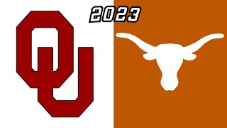 2023 Oklahoma Sooners vs Texas Longhorns Full Game Replay  Red River Shootout  1080p [upl. by Audris623]