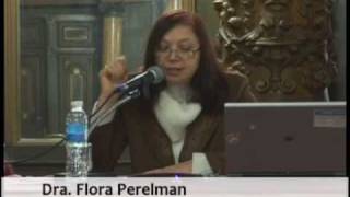 DGCyE  Conferencia de la Dra Flora Perelman  Fragmento II [upl. by Winter887]