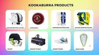 Kookaburra Cricket Items Available at Stag Sports [upl. by Nniw]