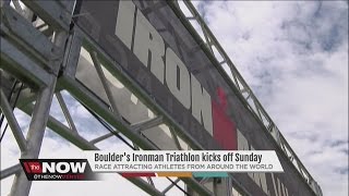 Boulders Ironman triathalon kicks off Sunday [upl. by Aihsemot]