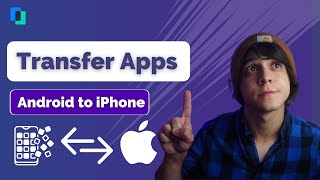 2 Ways To Transfer Apps from Android to iPhone 2021 [upl. by Eisor934]